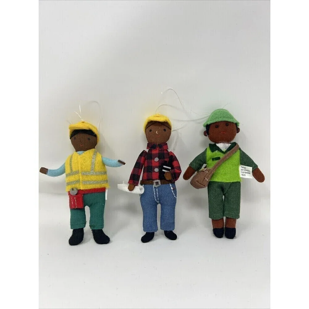 Felt Plush Christmas Ornaments 6-7